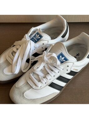 Samba white adidas